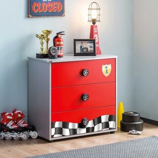 Cilek Race Cup 3 Drawer Chest - Bed Bath & Beyond - 19498896