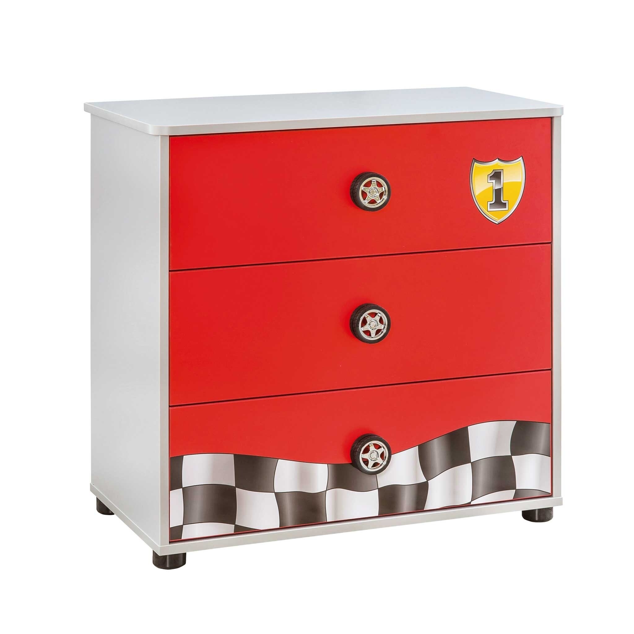 Cilek Race Cup 3 Drawer Chest - Bed Bath & Beyond - 19498896