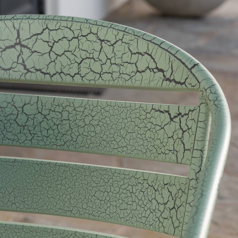 Santa Monica Outdoor 3-Piece Oval Bistro Chat Set by Christopher Knight Home