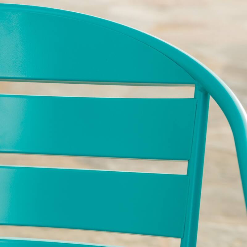Santa Monica Outdoor 3-Piece Oval Bistro Chat Set by Christopher Knight Home