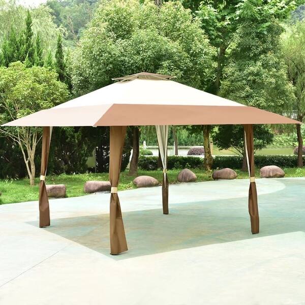 Shop 13 X13 Folding Gazebo Canopy Shelter Awning Tent Patio