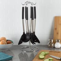 Elyon Best Modern 9-piece-silicon-kitchen-cooking-utensils-set