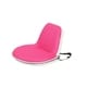 preview thumbnail 2 of 52, Loungie Quickchair Indoor/Outdoor Portable Foldable Mesh Floor Chair Pink/White