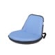 preview thumbnail 4 of 52, Loungie Quickchair Indoor/Outdoor Portable Foldable Mesh Floor Chair Light Blue/Grey