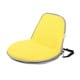 preview thumbnail 6 of 52, Loungie Quickchair Indoor/Outdoor Portable Foldable Mesh Floor Chair Yellow/Grey
