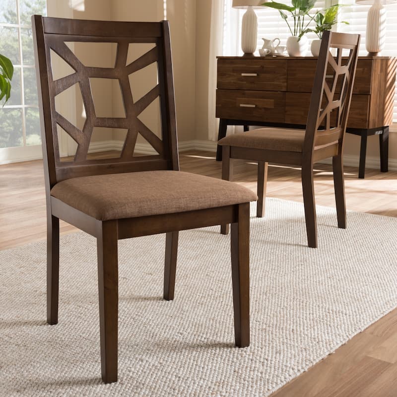 Carson Carrington Tohmo Fabric Dining Chair (Set of 2)