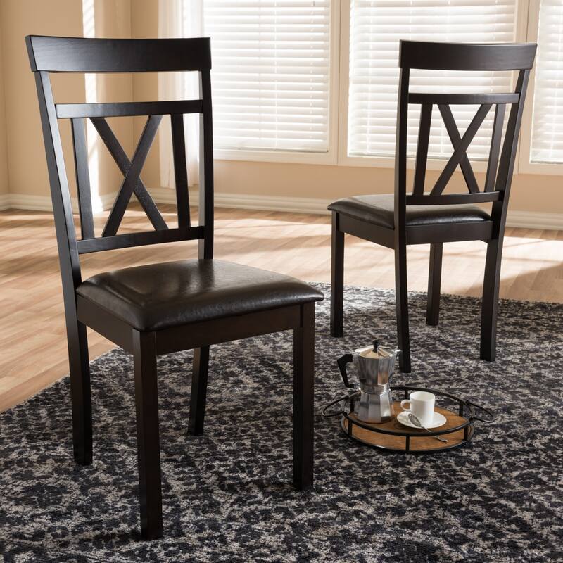 Copper Grove Echium Contemporary Dining Chair Set