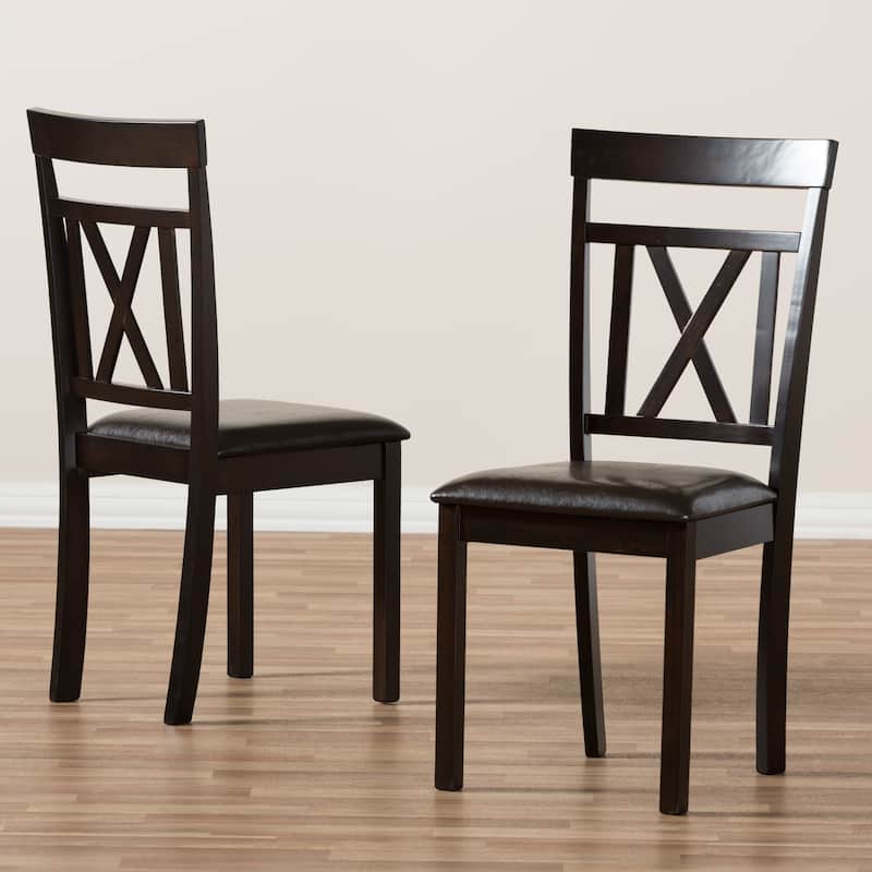 Copper Grove Echium Contemporary Dining Chair Set
