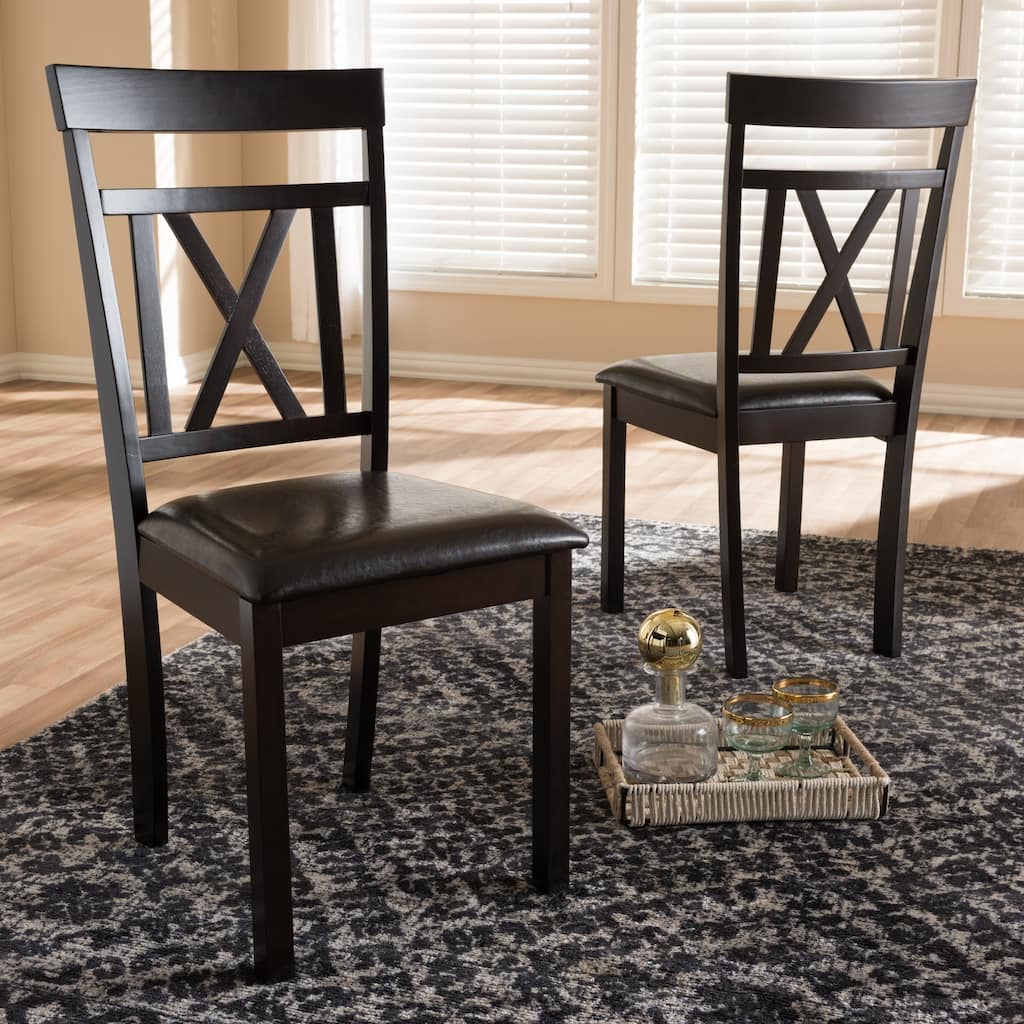 Copper Grove Echium Contemporary Dining Chair Set