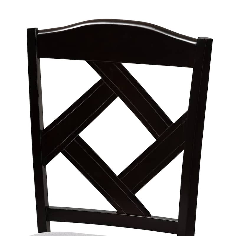 Copper Grove Monongahela Contemporary Fabric Dining Chair Set