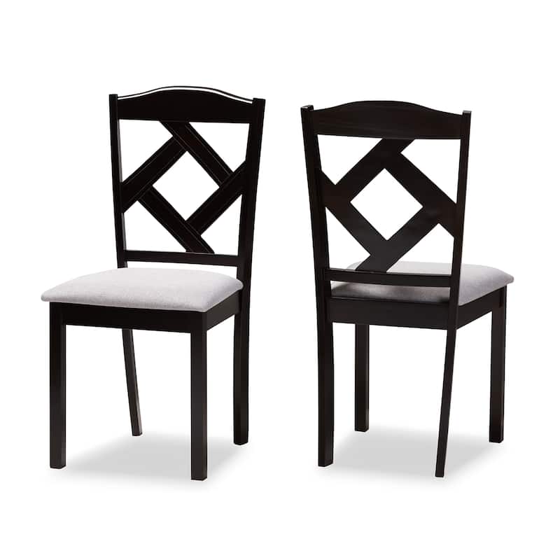 Copper Grove Monongahela Contemporary Fabric Dining Chair Set