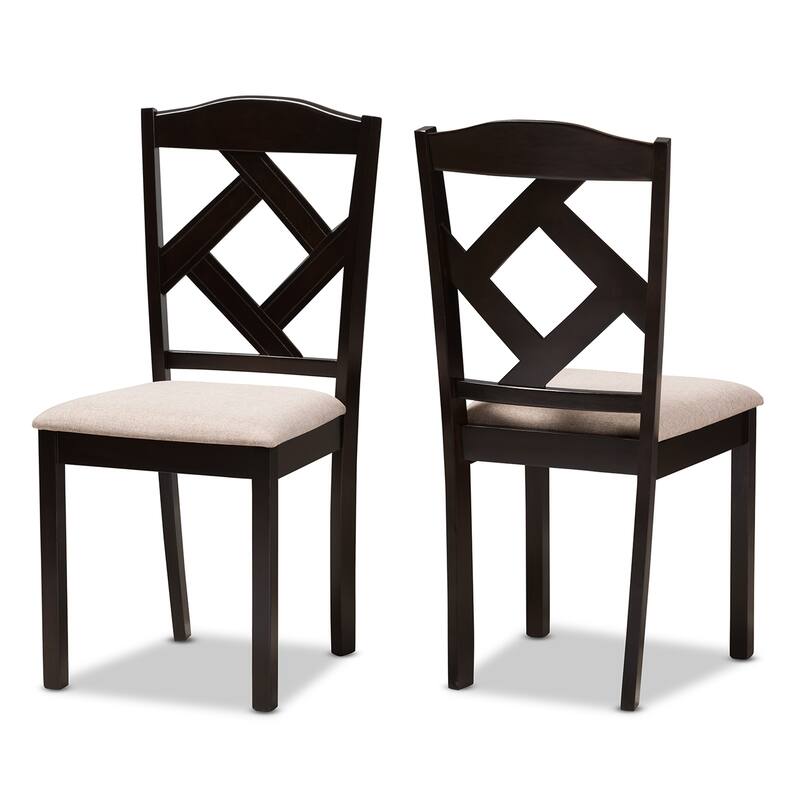 Copper Grove Monongahela Contemporary Fabric Dining Chair Set