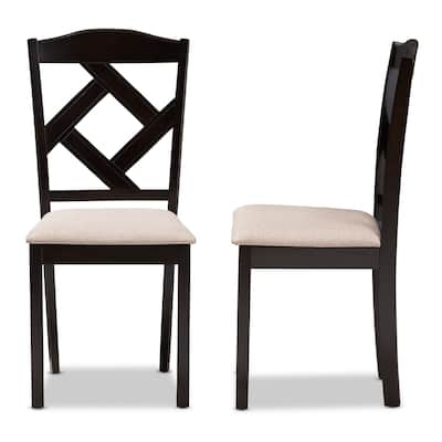 Copper Grove Monongahela Contemporary Fabric Dining Chair Set