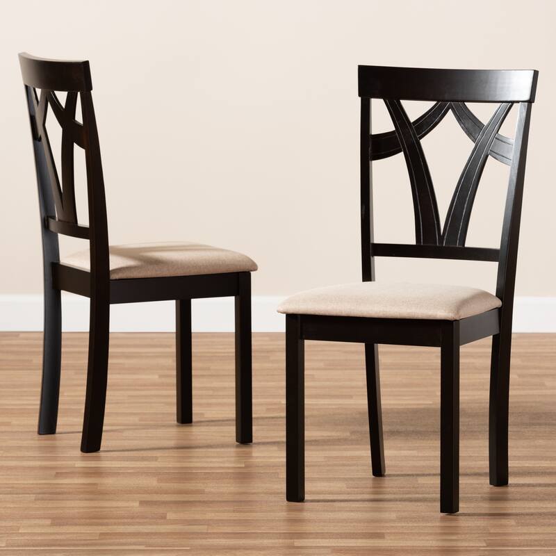 Copper Grove Cyril Contemporary Fabric Dining Chair Set