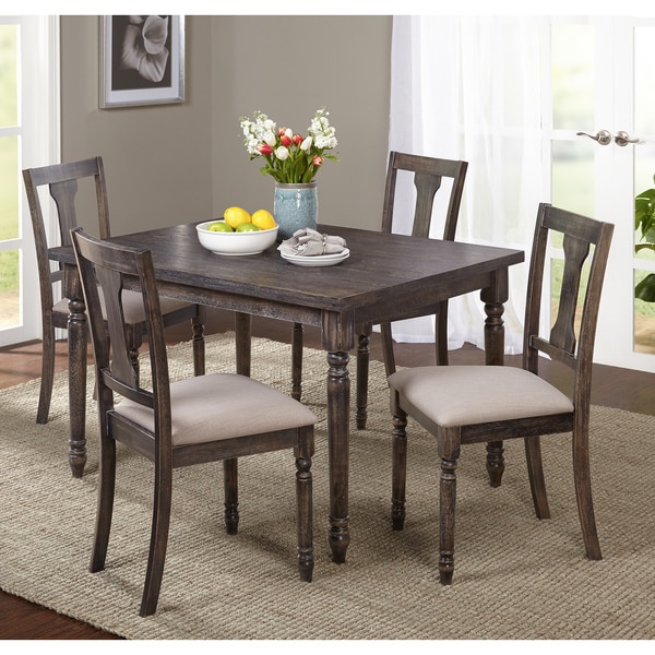 Shop Simple Living French Country 5-Piece Dining Set - On Sale - Free ...