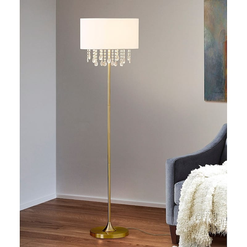 FLORENCE Crystal Pendants Floor Lamp