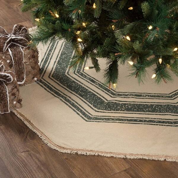 Shop Farmhouse Christmas Holiday Decor Vhc Vintage Burlap Stripe