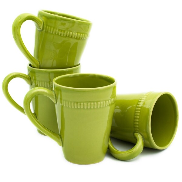 Euro Ceramica Algarve Collection Stoneware Mugs (Set of 4)