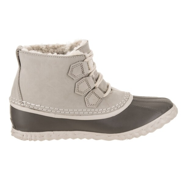 Grey Shearling Lux Boots - Overstock 