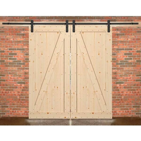 Shop Farm Style Sliding Door Unfinished With Sliding Door
