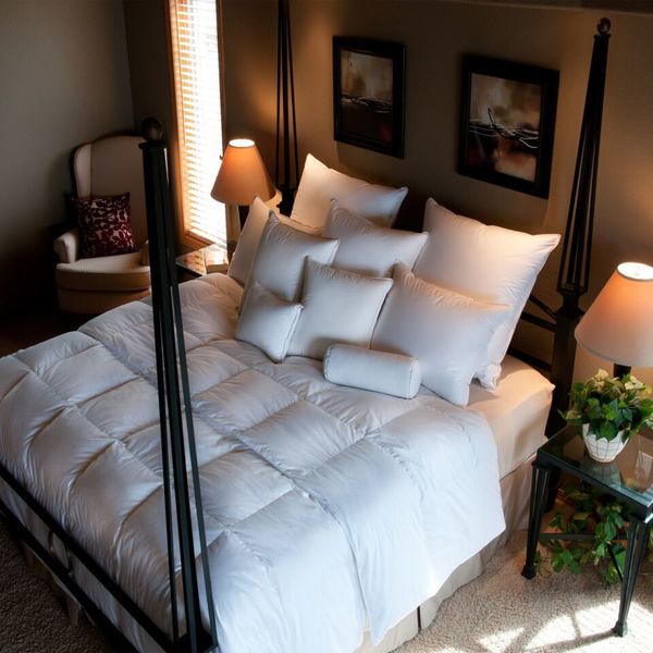 Responsibly Sourced Traditional European White Down Comforter