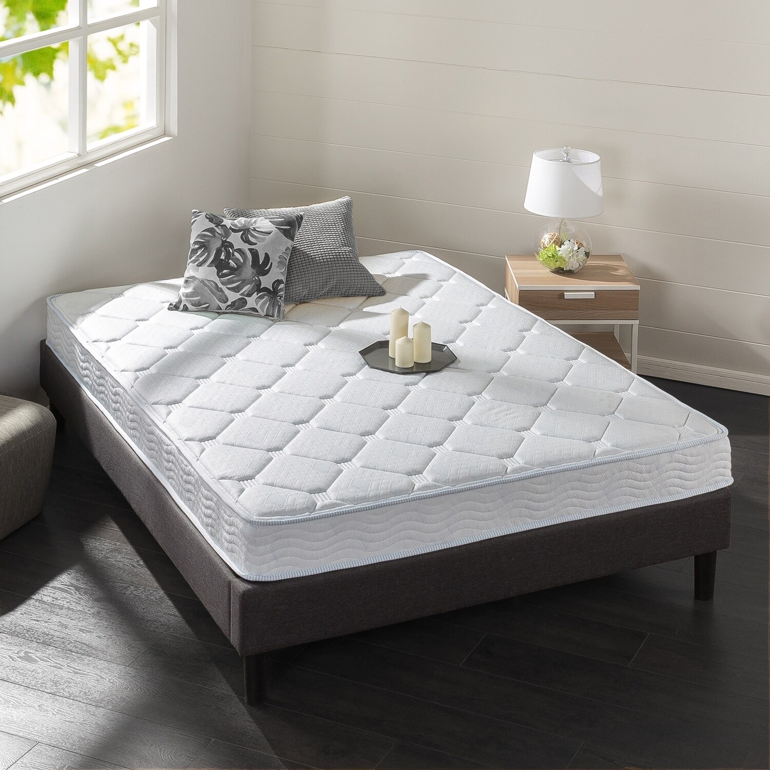 zinus 6 inch spring mattress