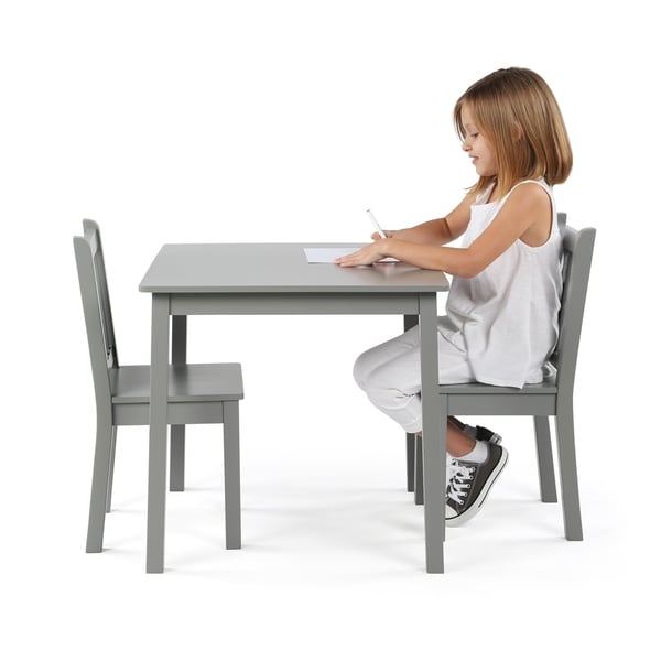 childrens grey table and chairs