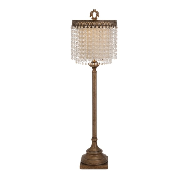 Cly Crystal Beaded Table Lamp Free Shipping Today Cly Crystal Beaded Table Lamp