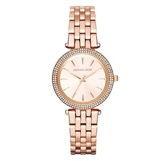 darci rose gold michael kors watch