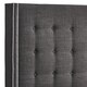 preview thumbnail 5 of 20, Marion Tall Tufted Wingback Headboard by iNSPIRE Q Bold