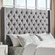 preview thumbnail 12 of 18, Naples Button-tufted Wingback Headboard only by iNSPIRE Q Artisan