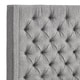 preview thumbnail 14 of 15, Naples Wingback Button Tufted Tall Headboard Platform Bed by iNSPIRE Q Artisan