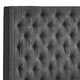 preview thumbnail 7 of 15, Naples Wingback Button Tufted Tall Headboard Bed by iNSPIRE Q Artisan