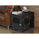 Merry Products Triple Door Dog Crate & End Table