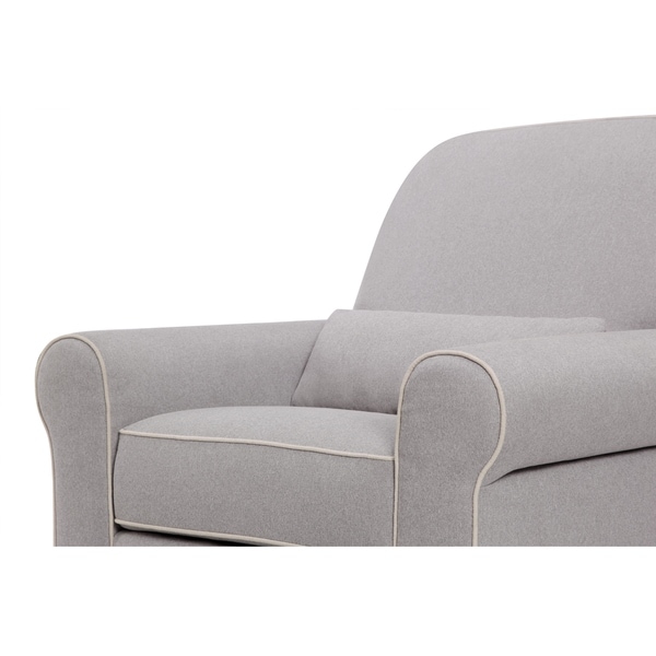 davinci ruby recliner and glider in dark grey