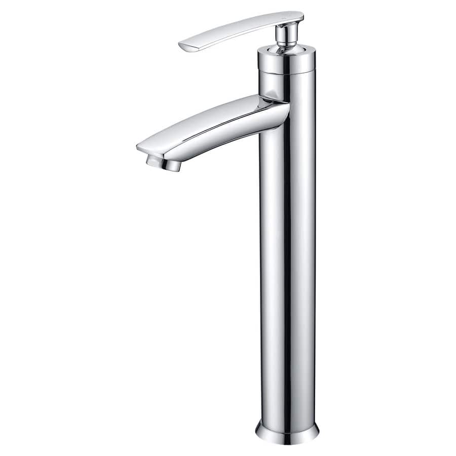ANZZI Fifth Single Hole Single-Handle Bathroom Faucet in Polished Chrome
