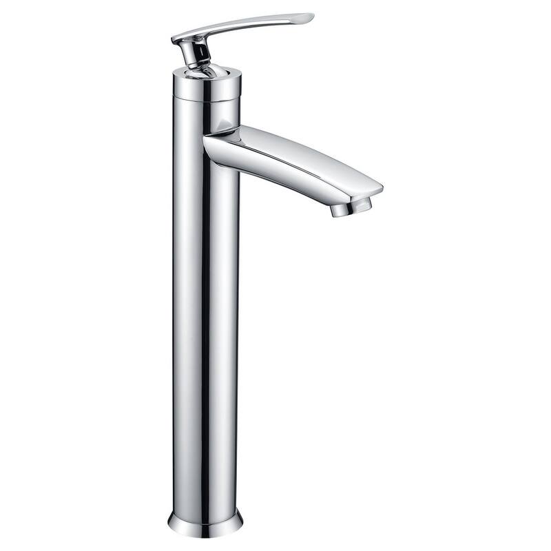ANZZI Fifth Single Hole Single-Handle Bathroom Faucet in Polished Chrome