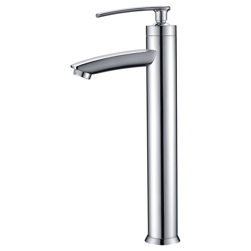 ANZZI Fifth Single Hole Single-Handle Bathroom Faucet in Polished Chrome