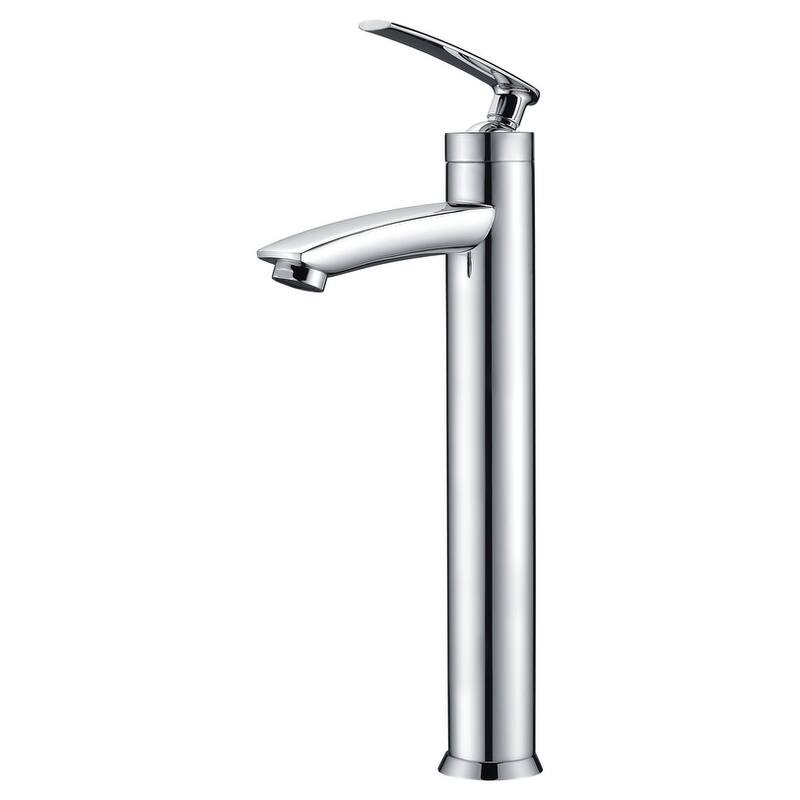 ANZZI Fifth Single Hole Single-Handle Bathroom Faucet in Polished Chrome