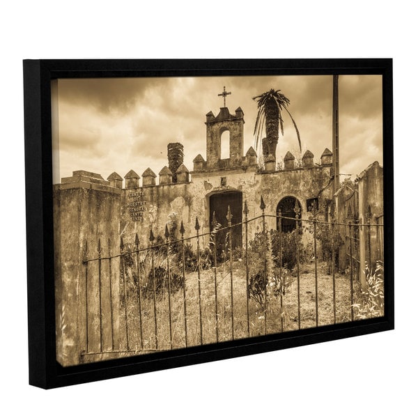 Andrew Lever's 'Senora Santa Ana Chapel' Gallery Wrapped Floater-framed Canvas