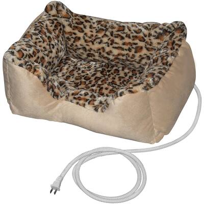 ALEKO Warm Soft Heated Pet Indoor Thermo-Pad Padded Bed