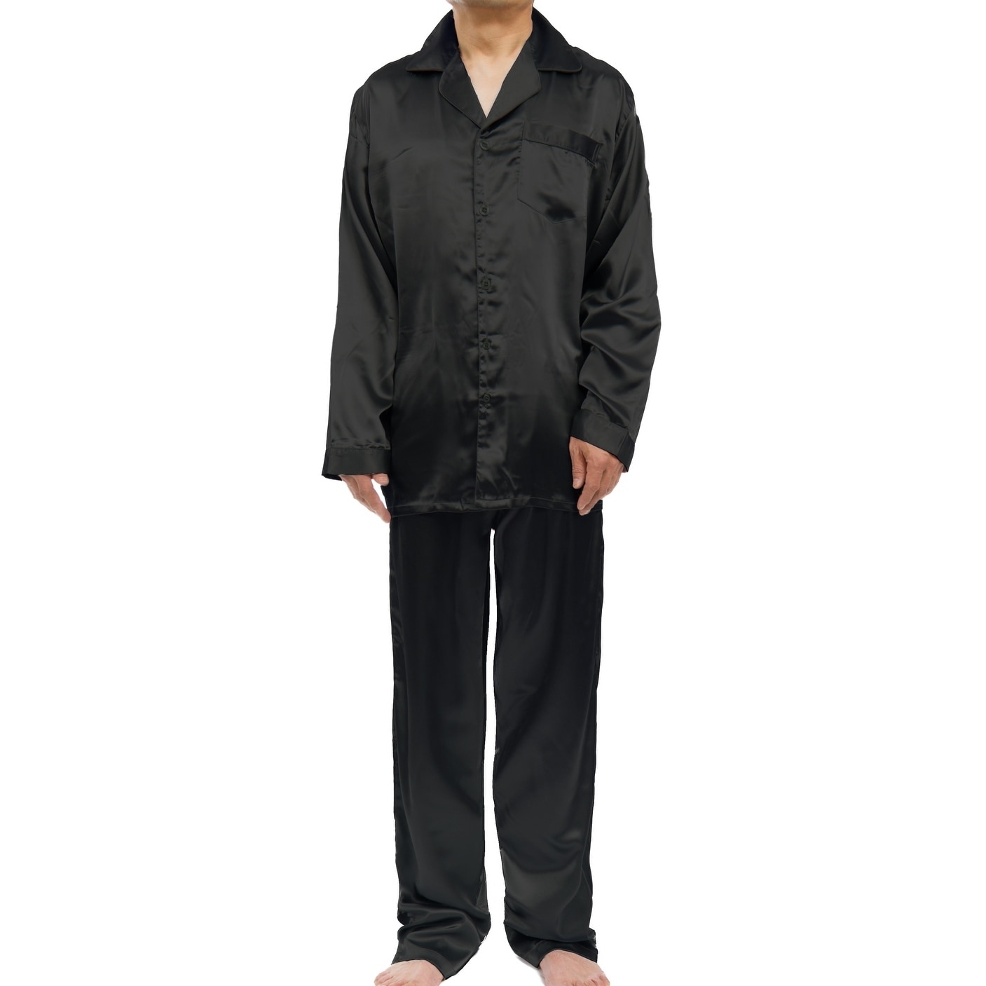 mens satin pajamas