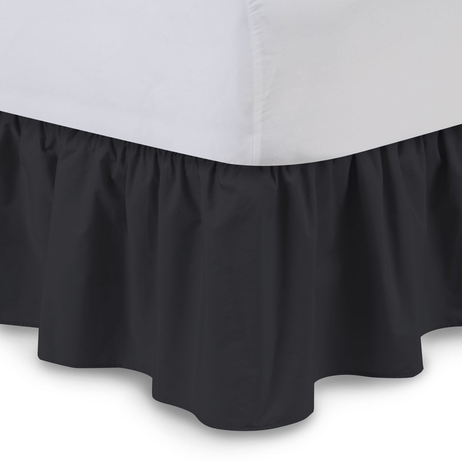 Harmony Lane Ruffled 18 Inch Drop Bed Skirt