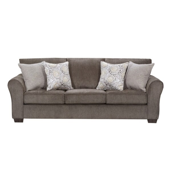 Simmons Upholstery Harlow Ash Sofa Free Shipping Today Simmons Upholstery Harlow Ash Sofa