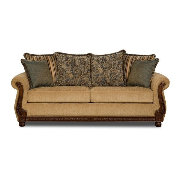 Simmons Upholstery Outback Antique Queen Sleeper Free Simmons Upholstery Outback Antique Queen Sleeper Free Shipping Today 19513091