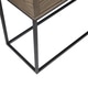 preview thumbnail 7 of 8, Madison Park Becca Brown/Slate Wood/ Metal 2-Drawer Storage Coffee Table - 47"w x 26"d x 17"h