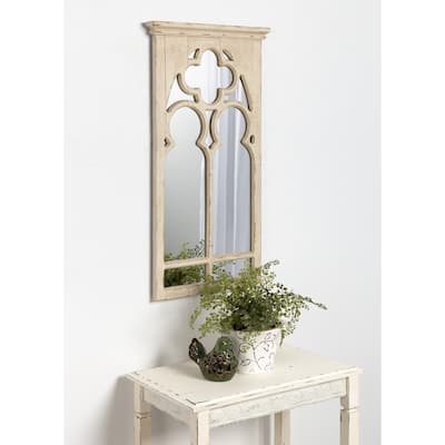 Kate and Laurel Mirabela Arch Framed Wall Mirror - 16.5x31.5