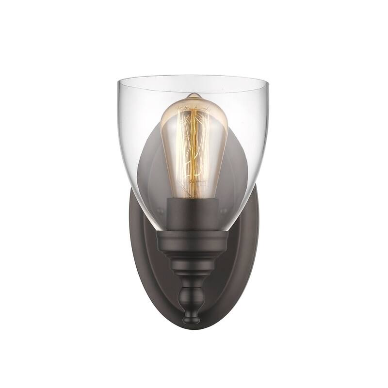 1-light Oil Rubbed Bronze Wall Sconce