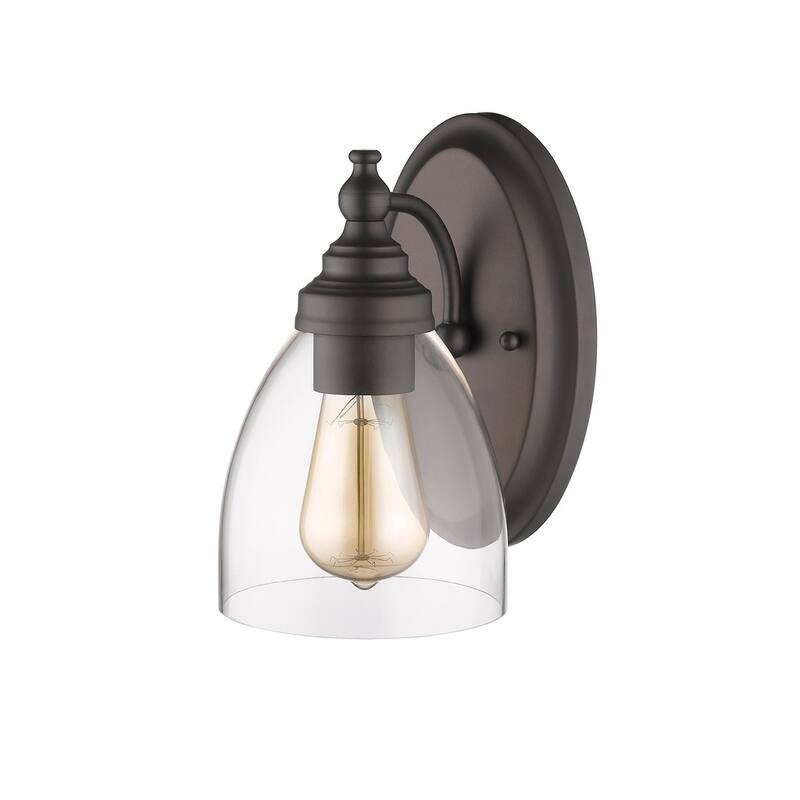 1-light Oil Rubbed Bronze Wall Sconce