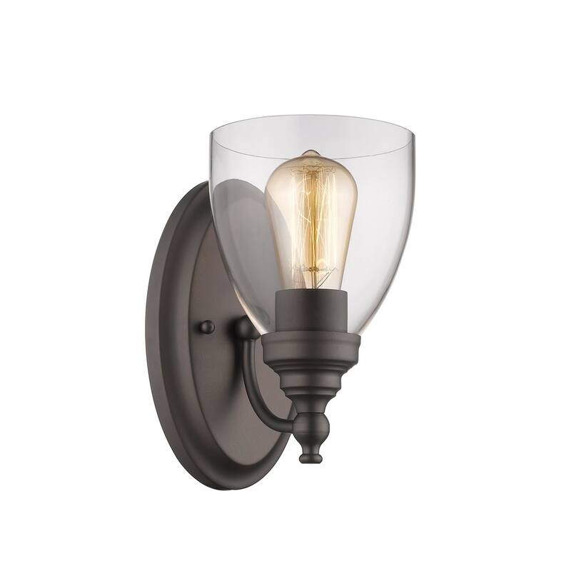 1-light Oil Rubbed Bronze Wall Sconce